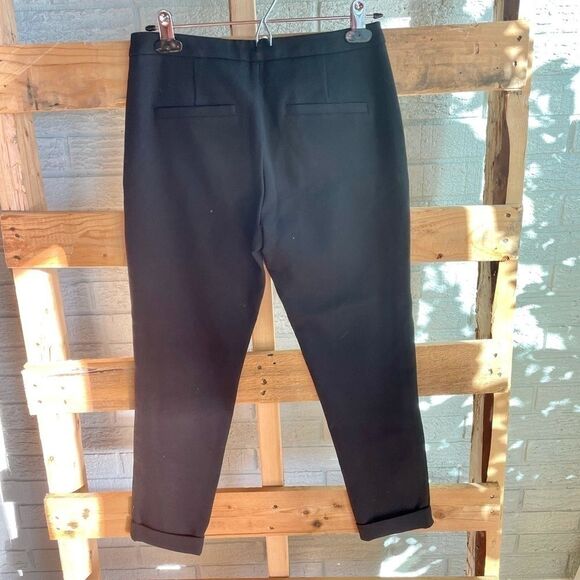New Joie black cropped ankle pants - Picture 3 of 4